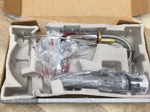 Hansgrohe Focus Modern 1-Handle 7-inch Tall Bathroom Sink Faucet in Chrome (6922728767671)